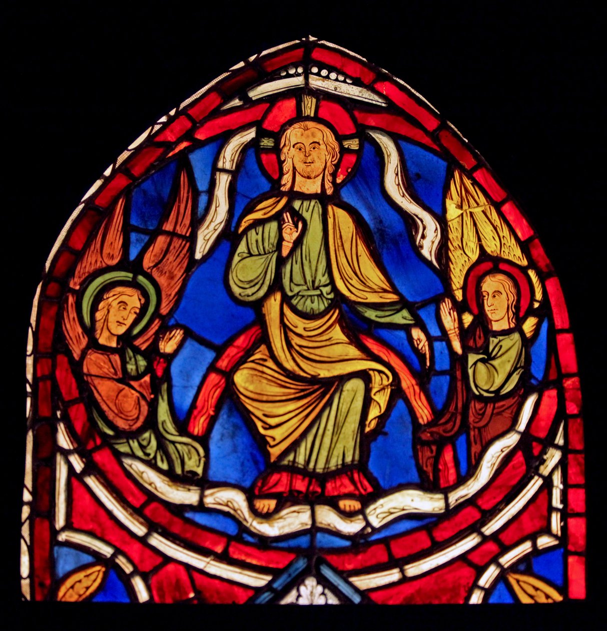 Christ en gloire (ex Varennes-Jarcy - originellement de l'Abbaye de Gercy?)