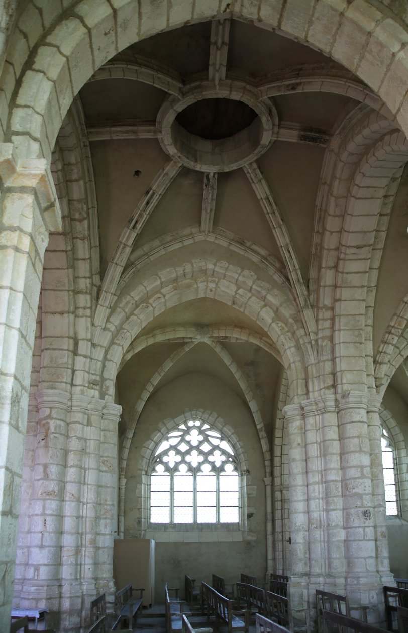 Le mur sud du transept sud - French School