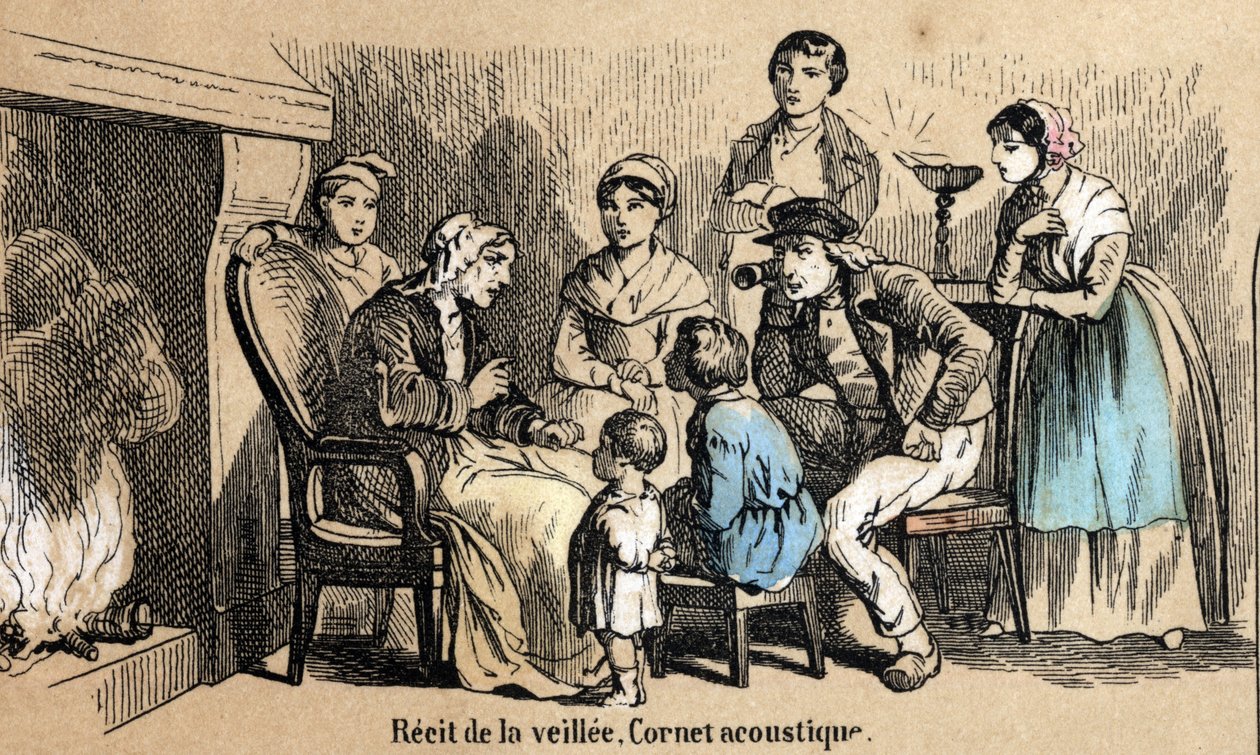 Description des cinq sens : détail de l
