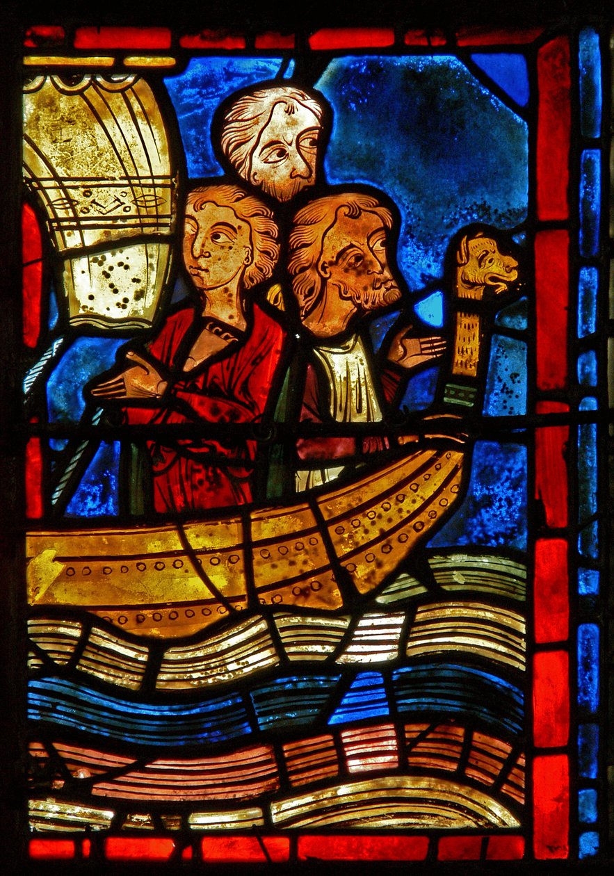 (détail) de la vie de Sainte Marie l