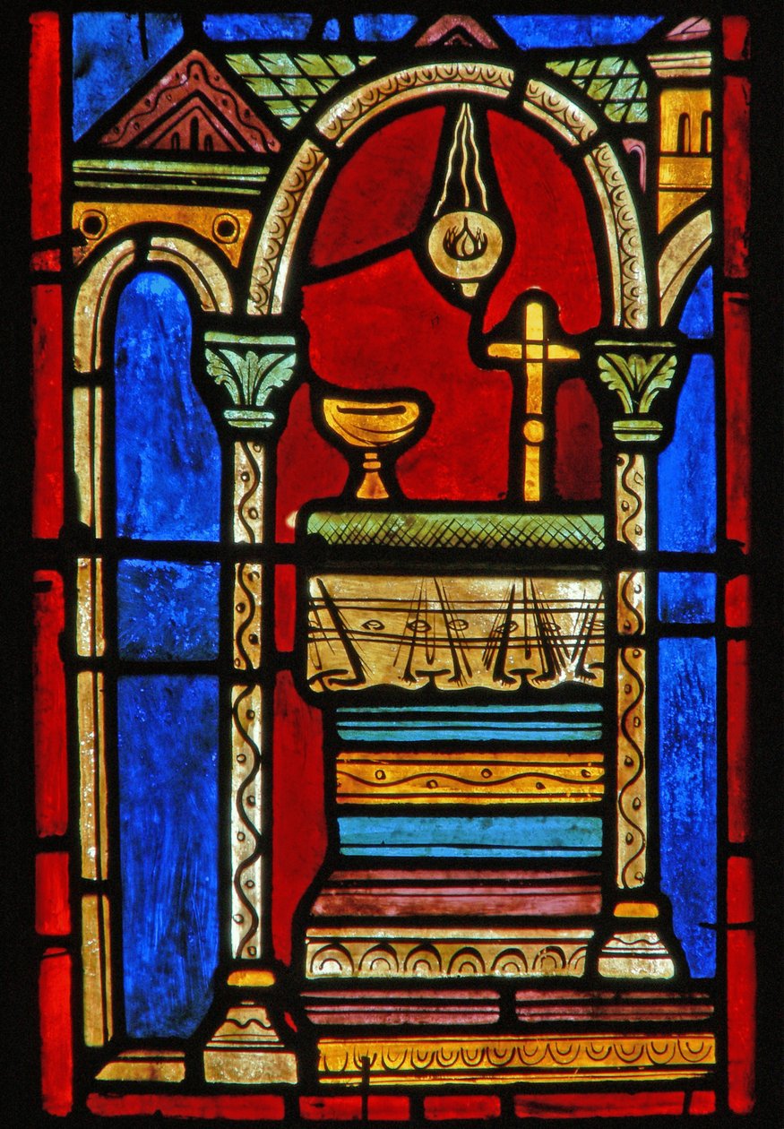 (détail) de la vie de Sainte Marie l