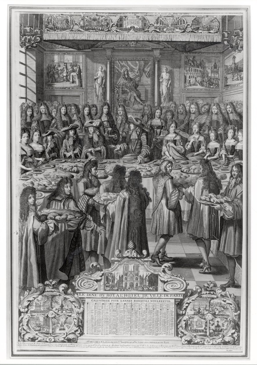 Dîner de Louis XIV à l