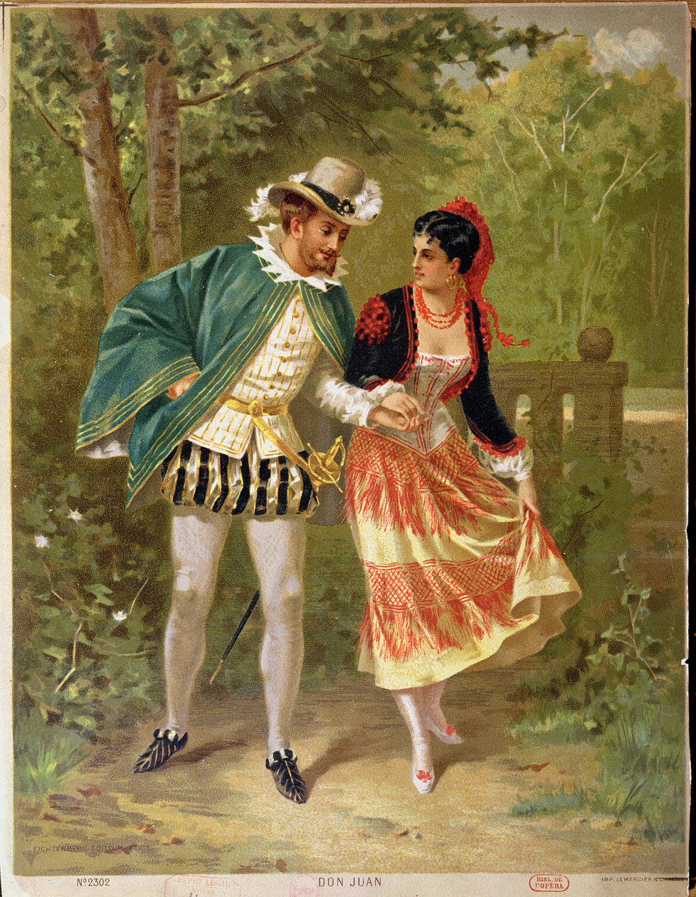Don Juan, scène illustrant l