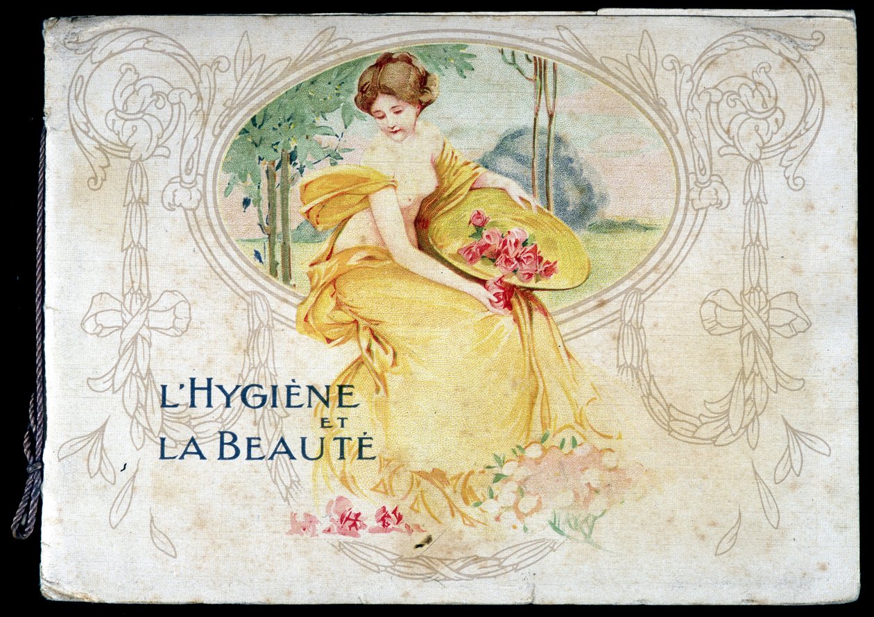 Dessin représentant une jeune femme nue symbolisant l