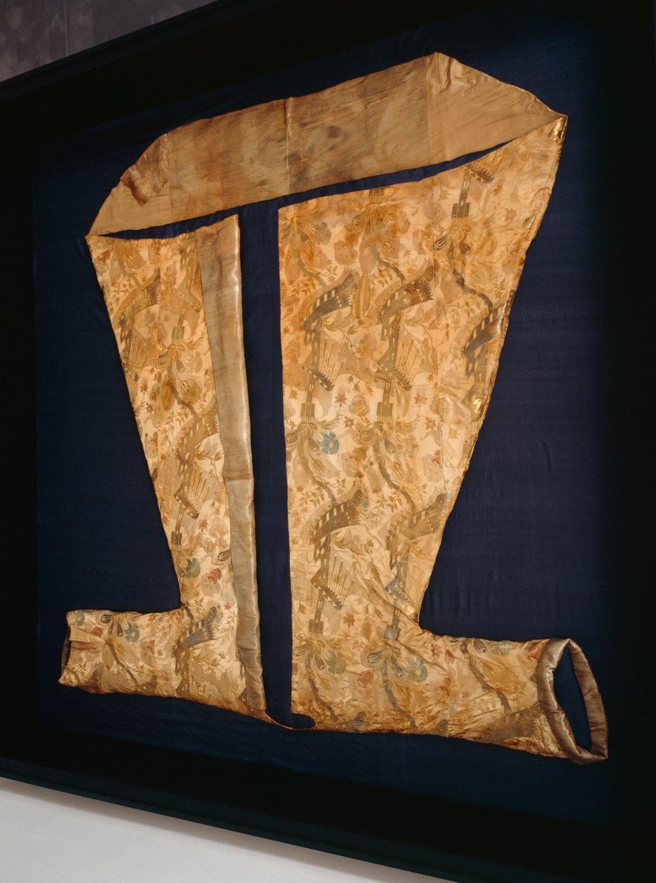 Robe de chambre de la princesse Louise Dorothée Sophie de Brandebourg-Prusse, vers 1704-05 - French School