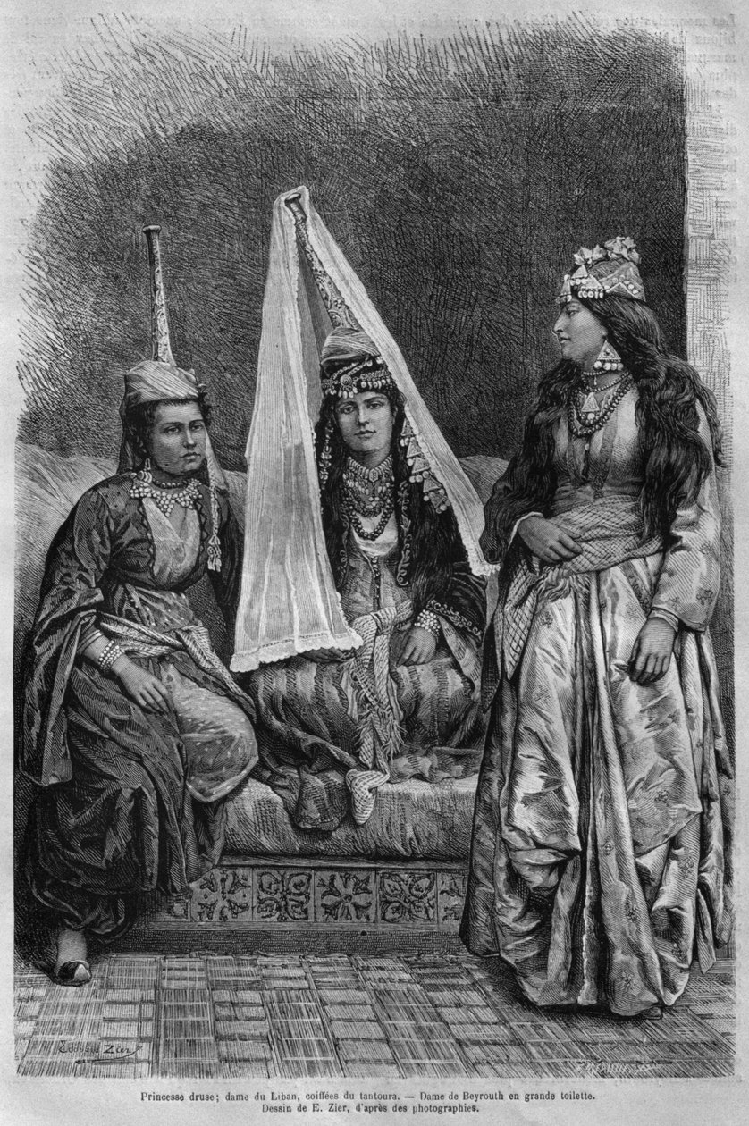 Princesse druze, de La Syrie d