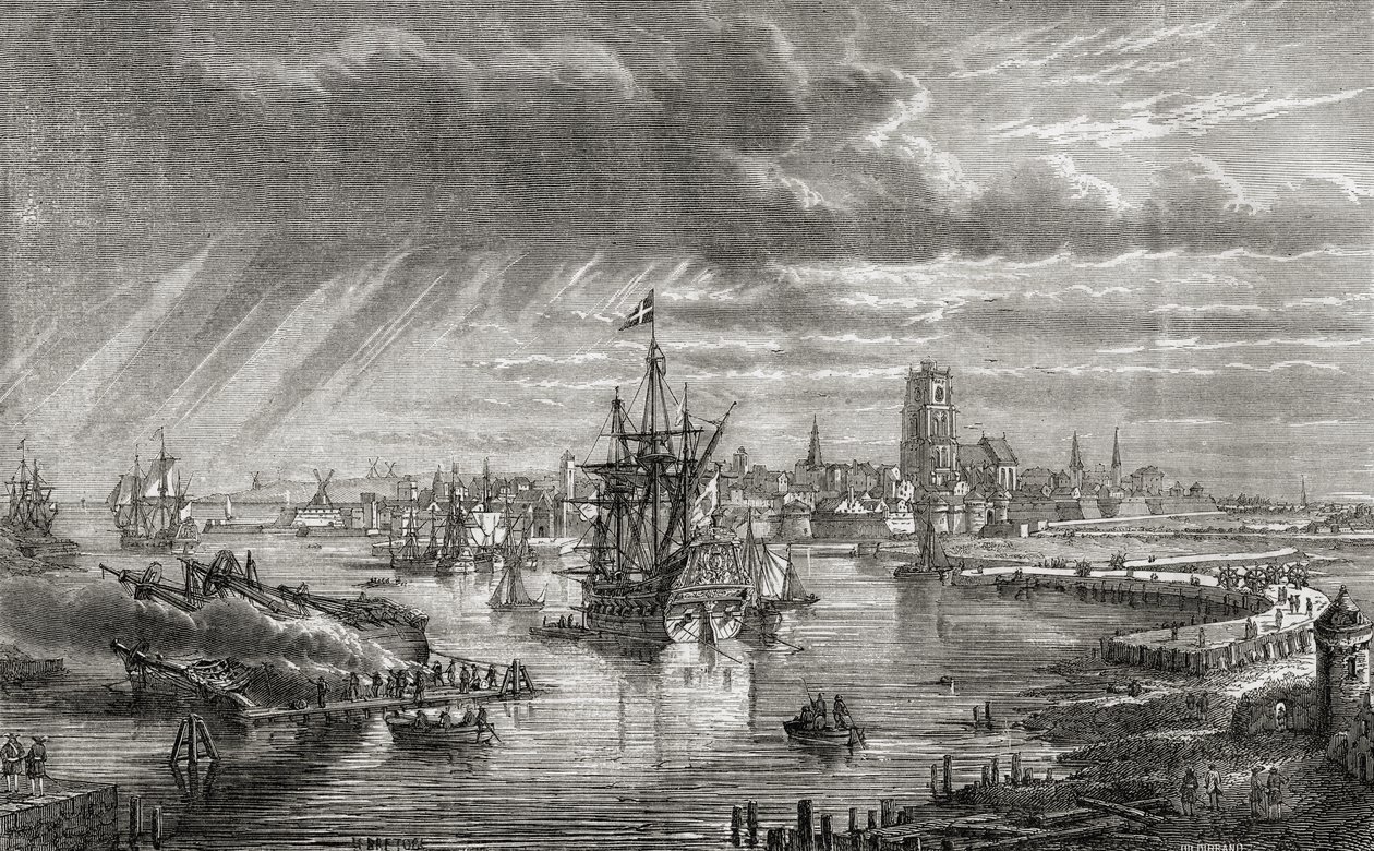 Dunkerque, France, au XVIIIe siècle, de 