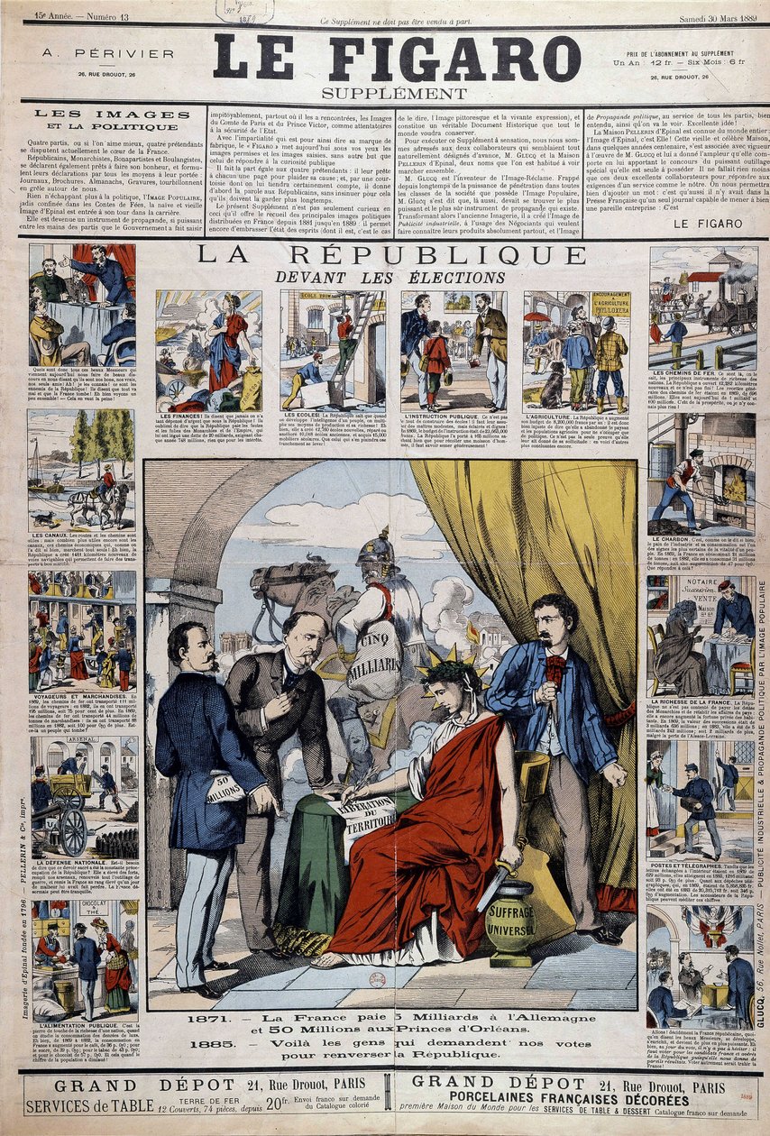 Élection : la République avant les élections - en supplément du "Figaro" - French School