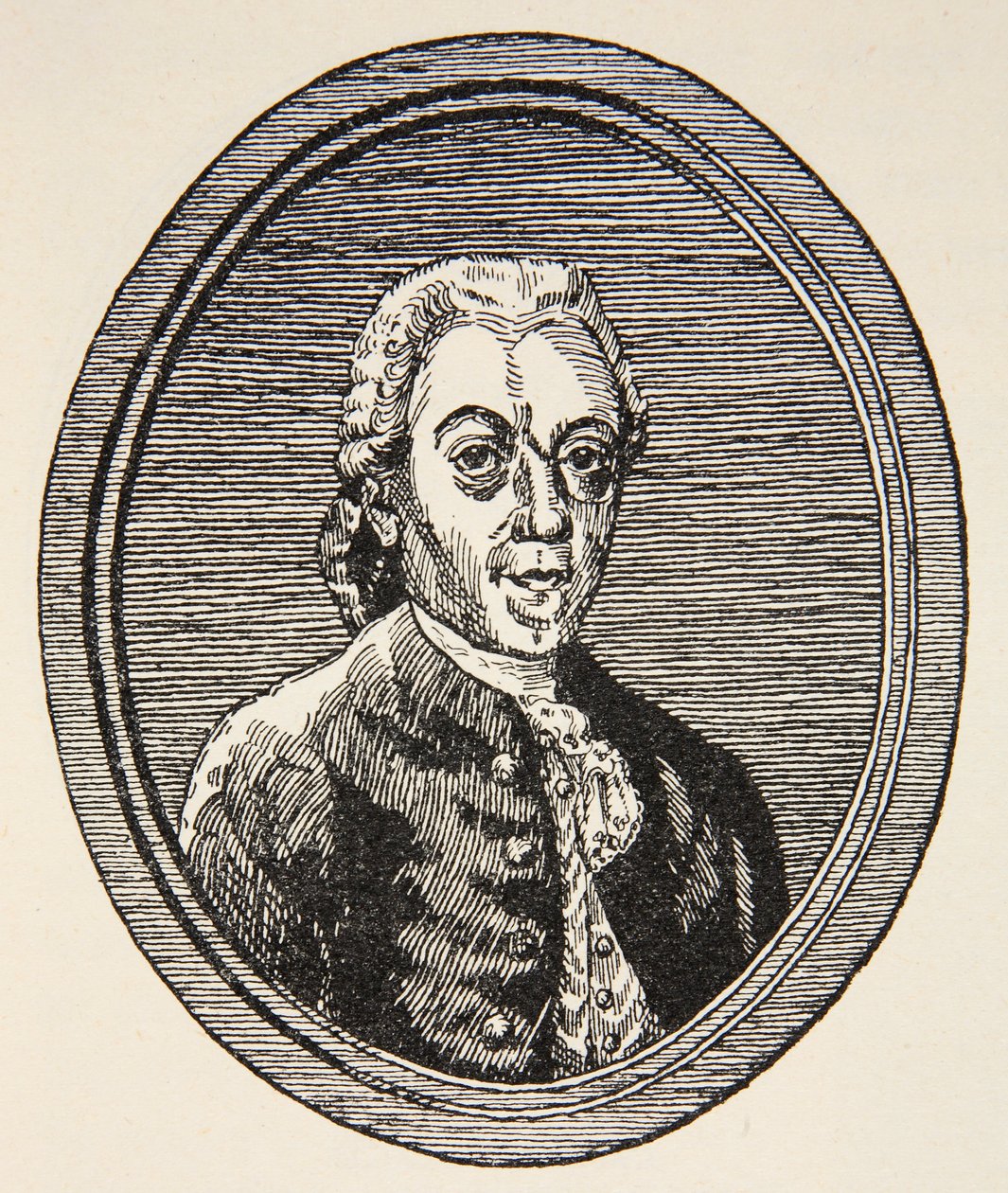 Étienne Bézout, illustration de Histoire de la Nation Française, Sciences, Volumes I & II, par Gabriel Hanotaux, 1924 - French School