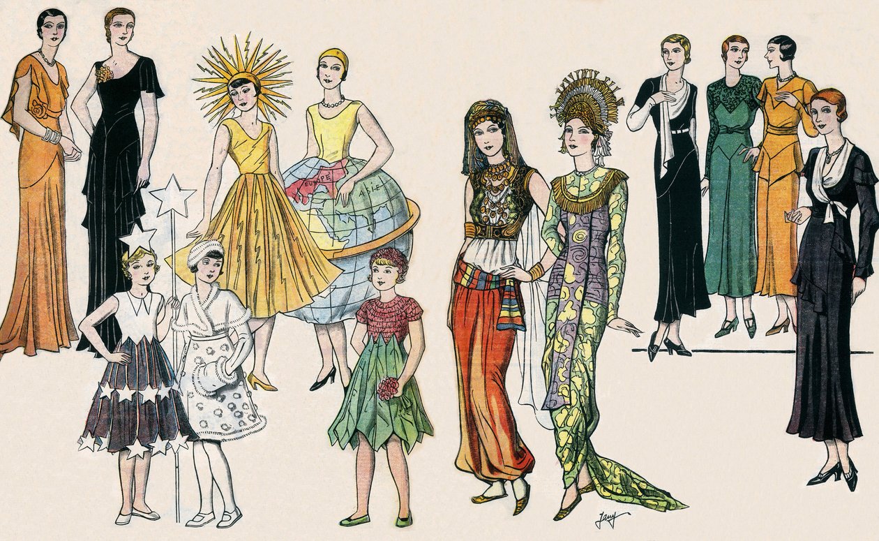 Mode féminine et enfantine française - French School