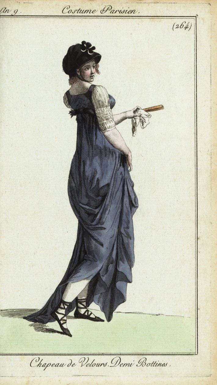 Femme à la mode ou merveilleuse - French School