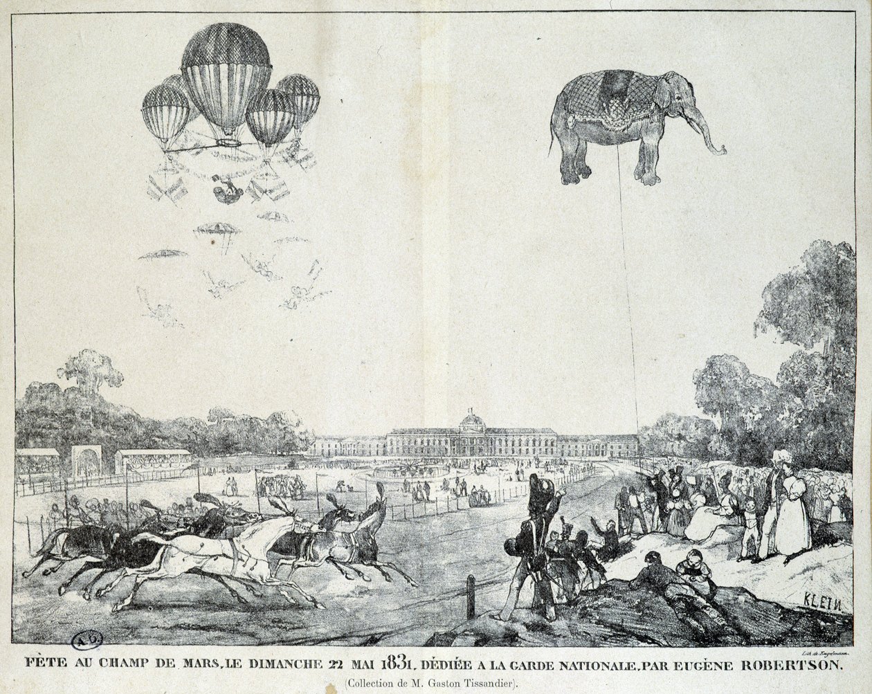 Fête de la Garde nationale au Champ de Mars, 22 mai - French School