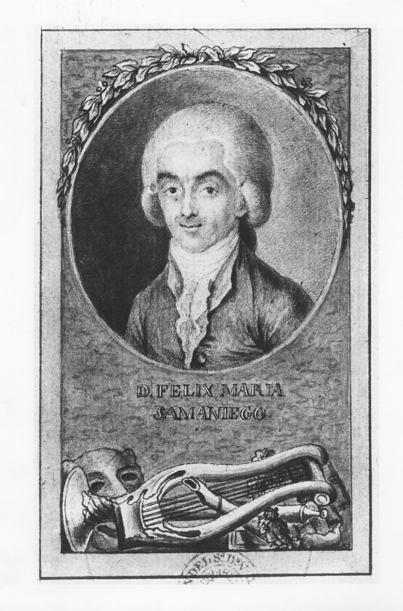 Félix María de Samaniego (lithographie) - French School