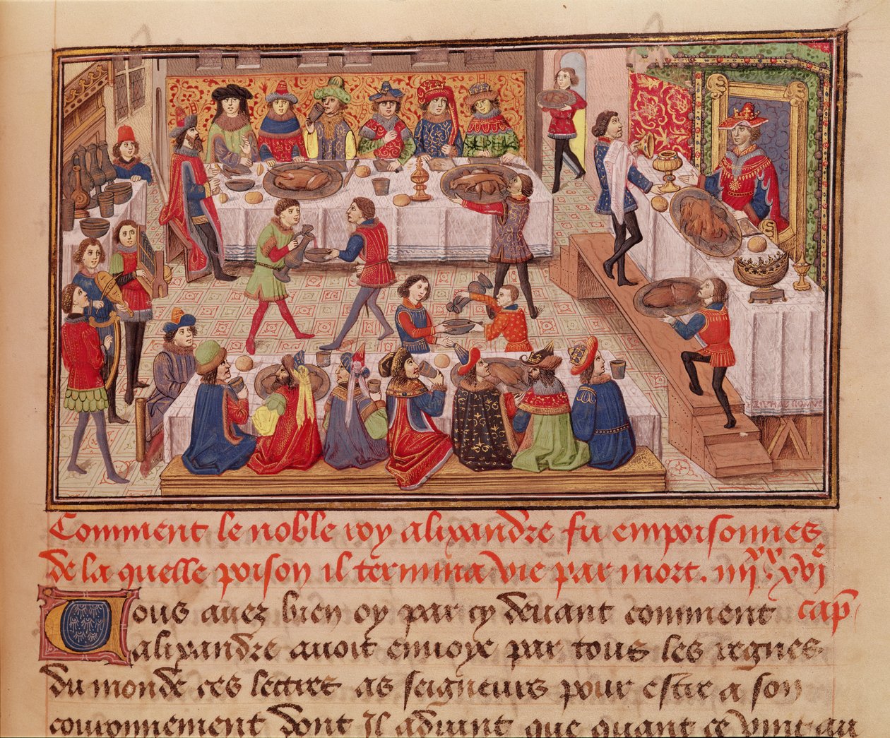 Comment le Noble Roi Alexandre a été empoisonné, illustration d