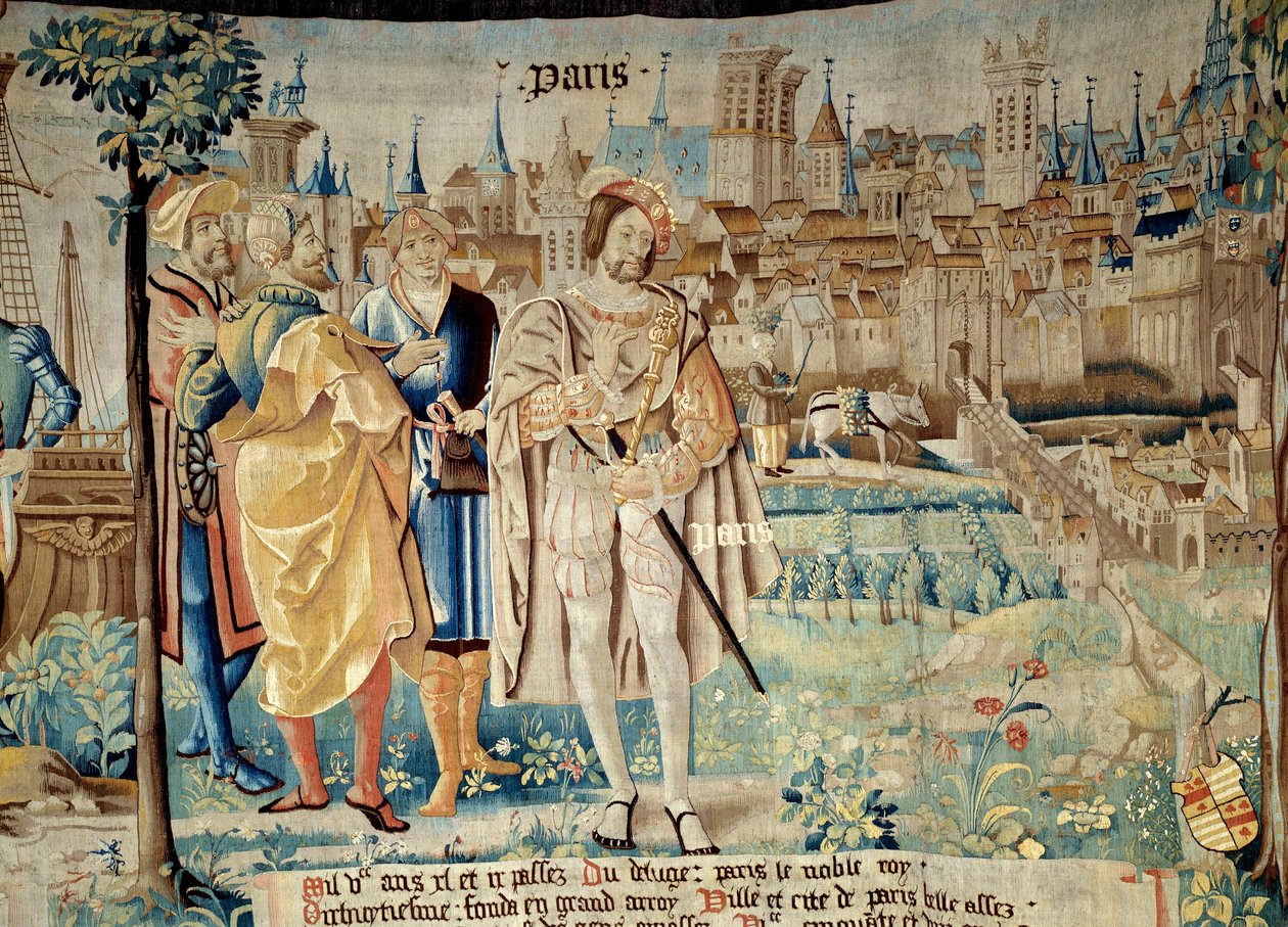 Fondation de la ville de Paris. Le roi François Ier (1494-1547) décida d