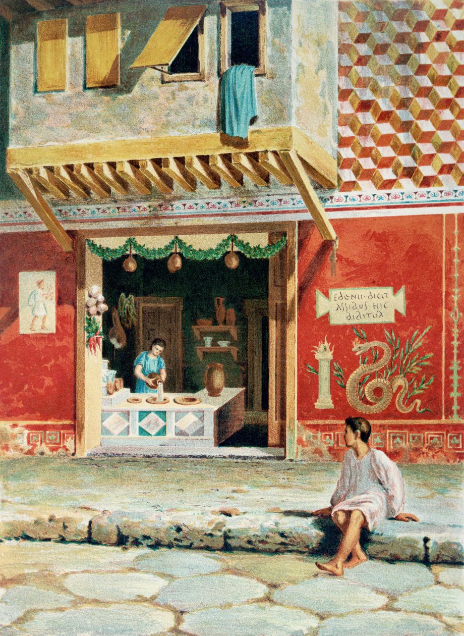 Boutique alimentaire, Pompéi - French School