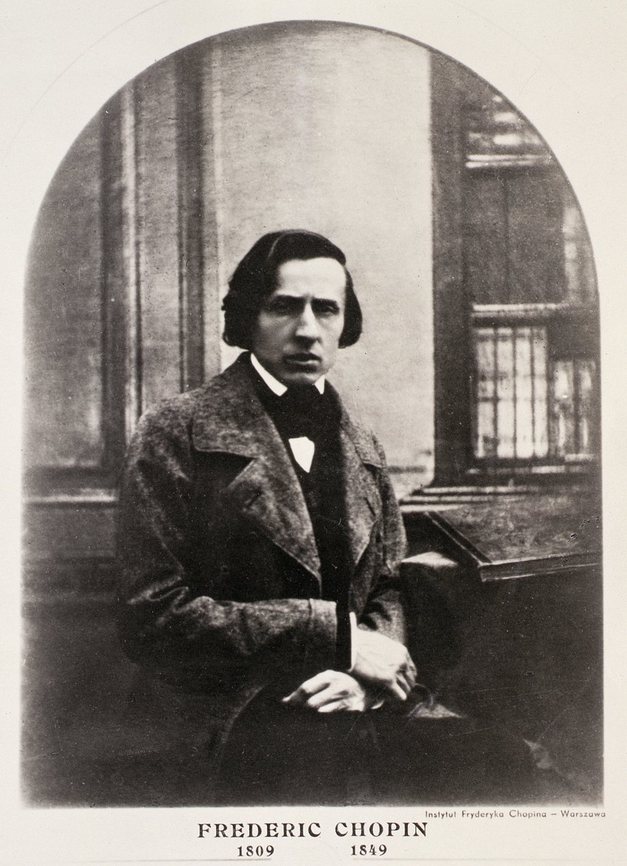 Frédéric Chopin (1810-49) gravé d