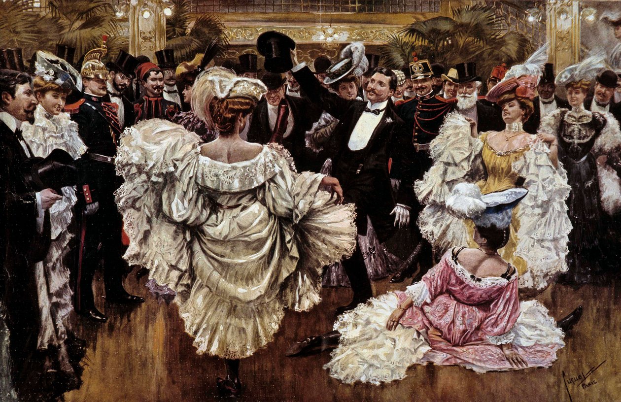 Danseuses de French Cancan lors d
