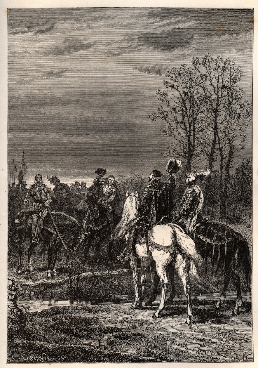 Guerres de Religion en France - octobre 1569 Guerre de Religion - Les pourparlers précédant la bataille de Moncontour (Henri, duc d