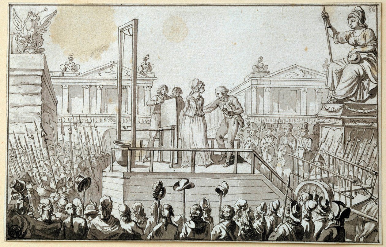 Révolution française : Reine Marie-Antoinette (1755-1793) sur l