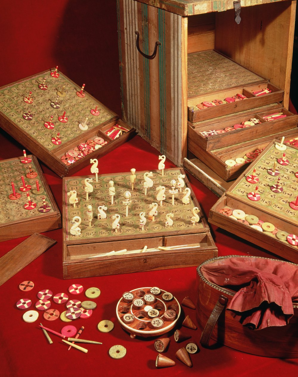 Jeu de loto du Dauphin inventé par Louis XIV (1638-1715) - French School