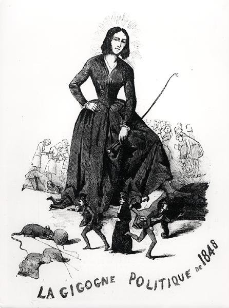 George Sand, la cigogne politique, de 