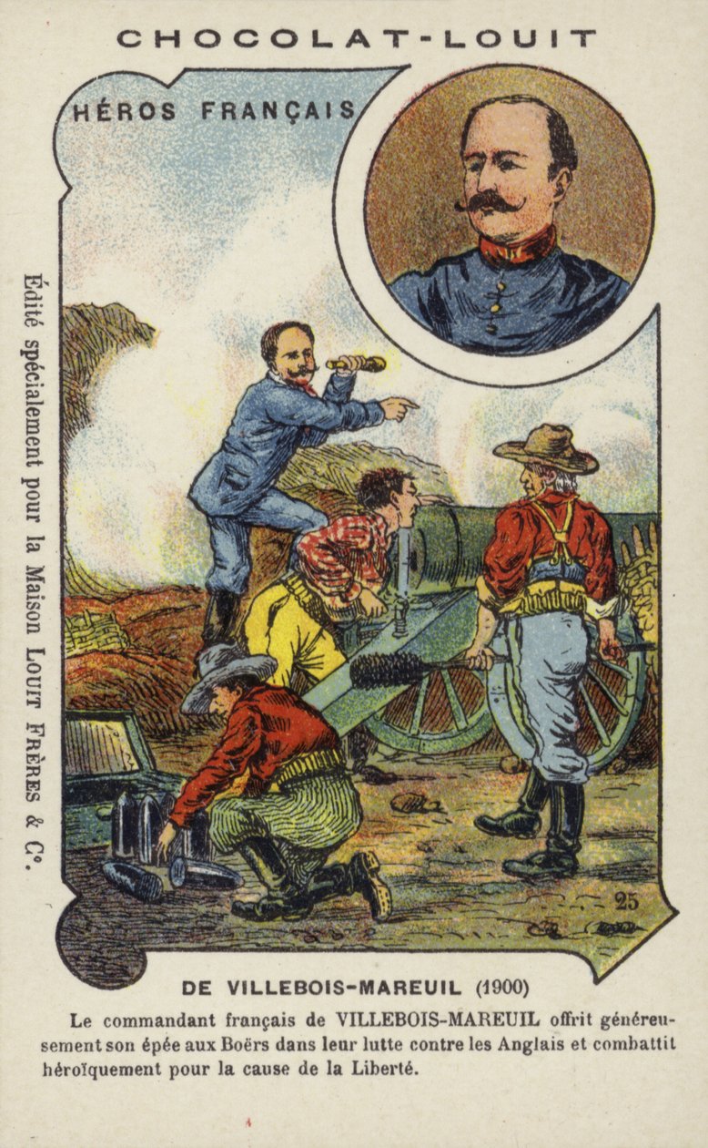 George de Villebois-Mareuil, soldat français qui a combattu pour les Boers pendant la guerre des Boers. - French School
