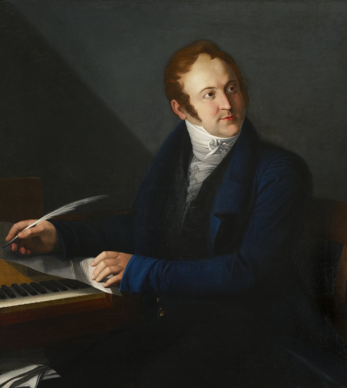 Gioacchino Antonio Rossini, c.1824 - French School