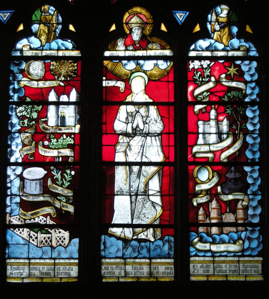 Dieu et la Vierge - French School