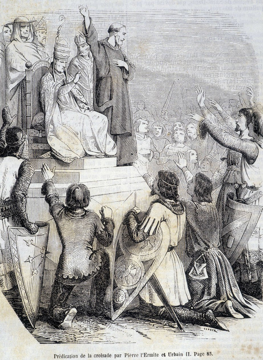 Dieu le veut! Prêche de la croisade par Pierre l