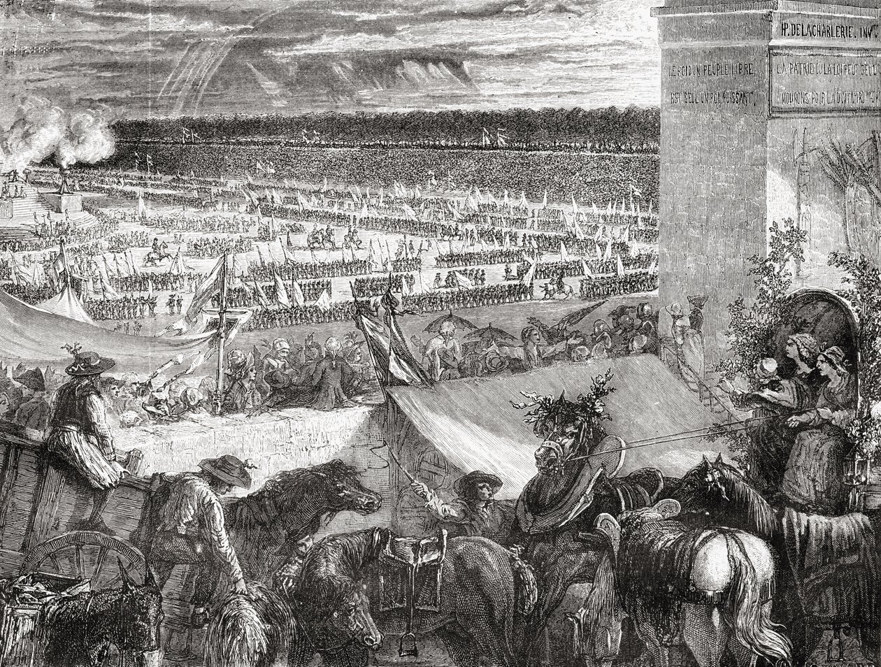 Grande Fédération, 14 juillet 1790, de 