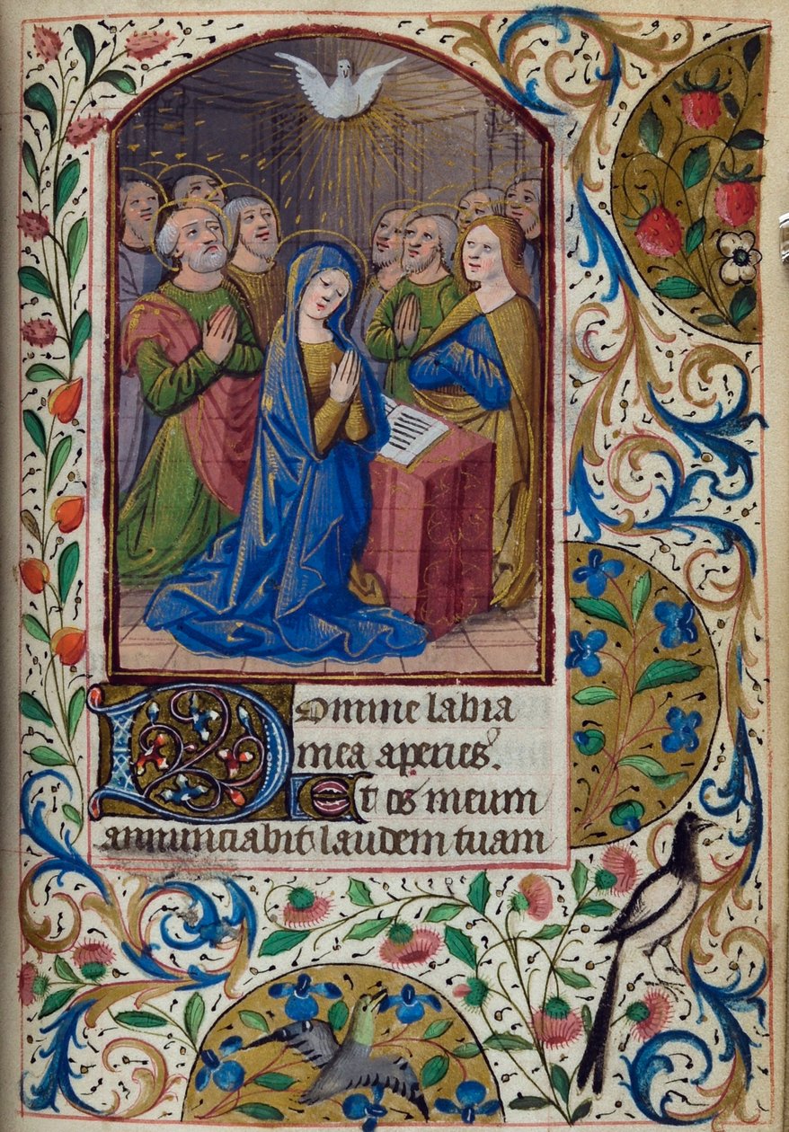 La Pentecôte, du Livre d