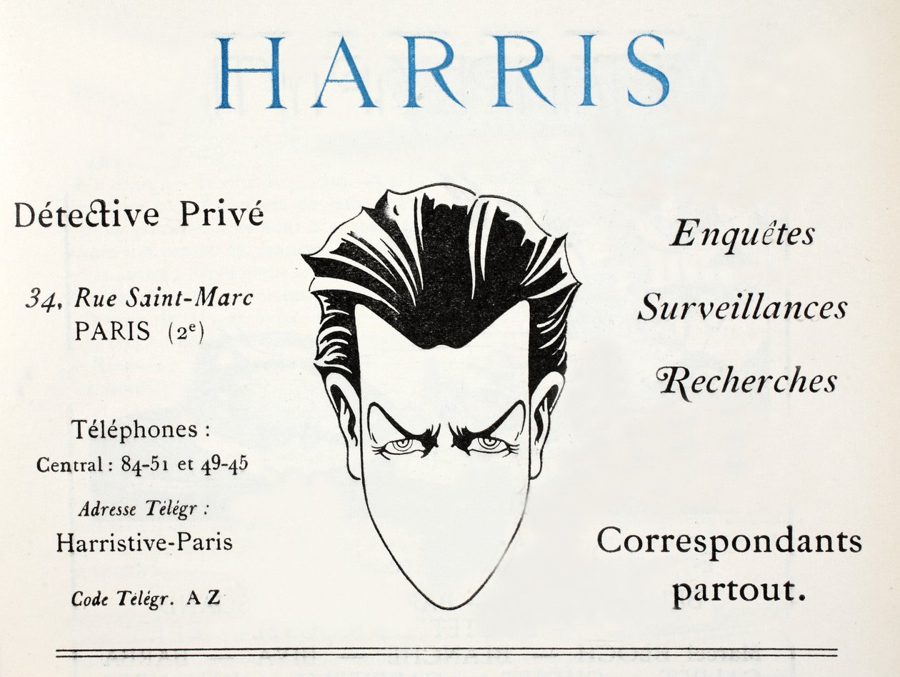 Harris - Détective Privé - French School