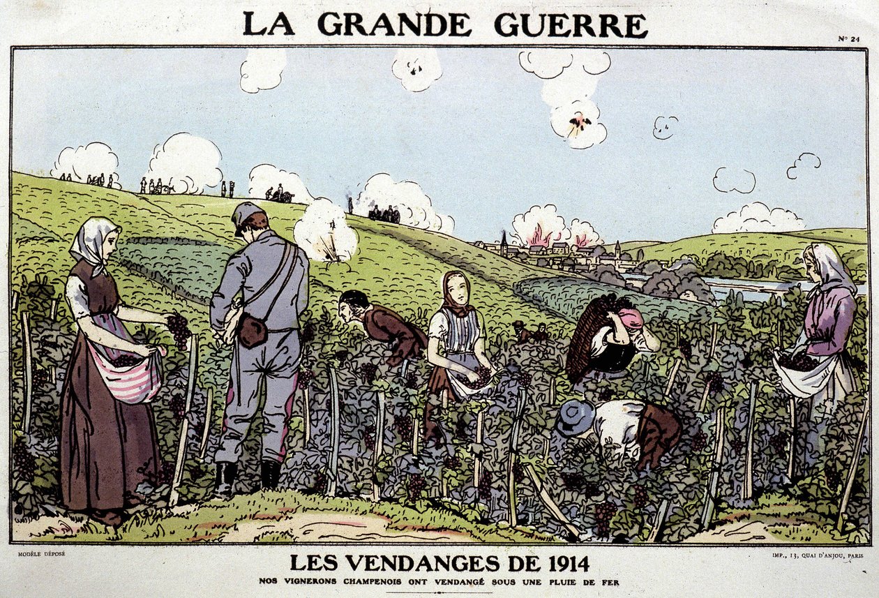 Récolte de 1914 - French School