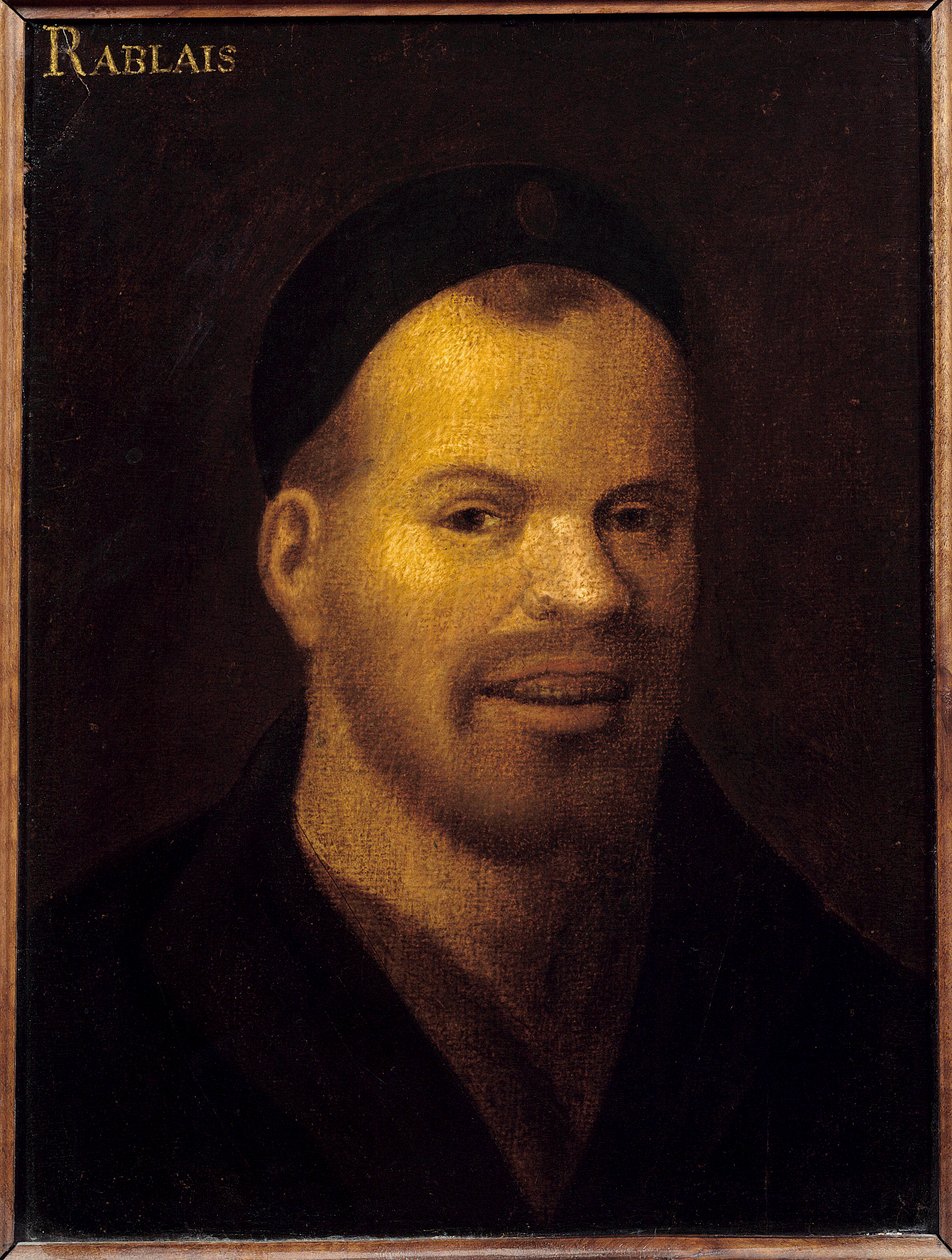 Tête de fantaisie autrefois identifiée comme François Rabelais (1494-1553) - French School