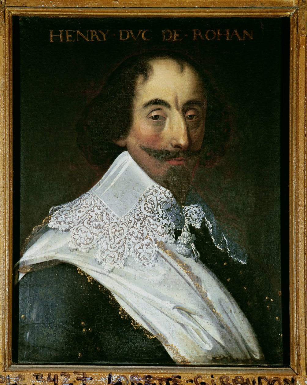 Henri (1579-1638) Duc de Rohan, 1617-38 - French School