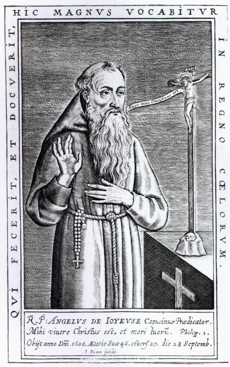 Henri, duc de Joyeuse, connu sous le nom de Père Ange - French School