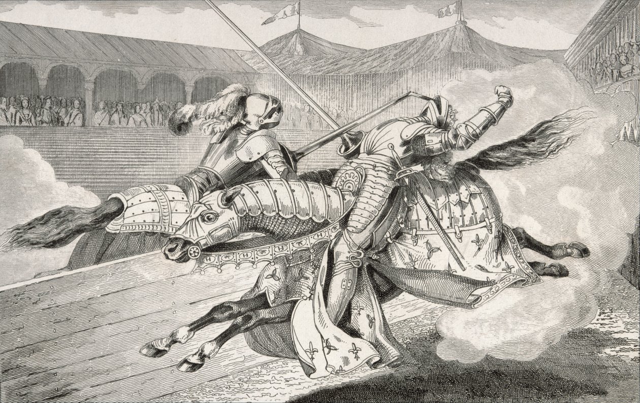 Henri II (1519-59) est mortellement blessé lors d