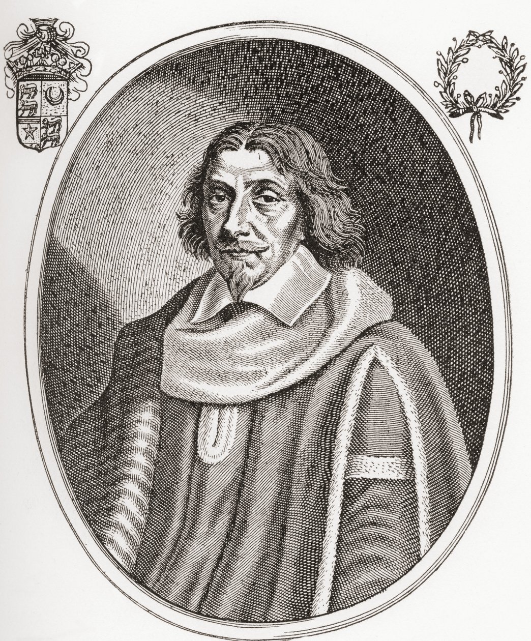 Henri de Mesmes, Seigneur de Roissy, Marquis de Mongneville et Everly, magistrat français et maire de Paris - French School