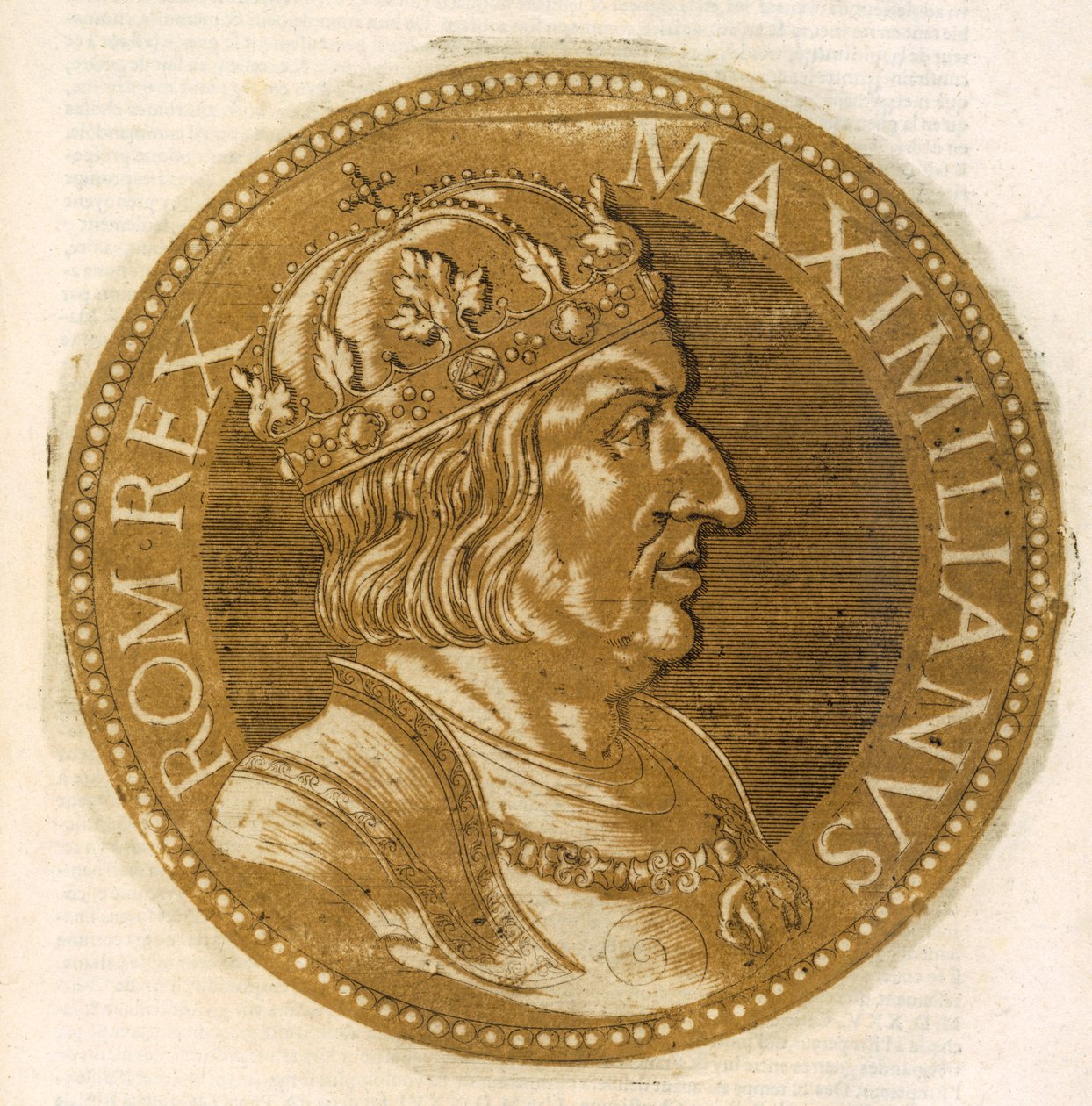Saint Empereur romain Maximilien - French School
