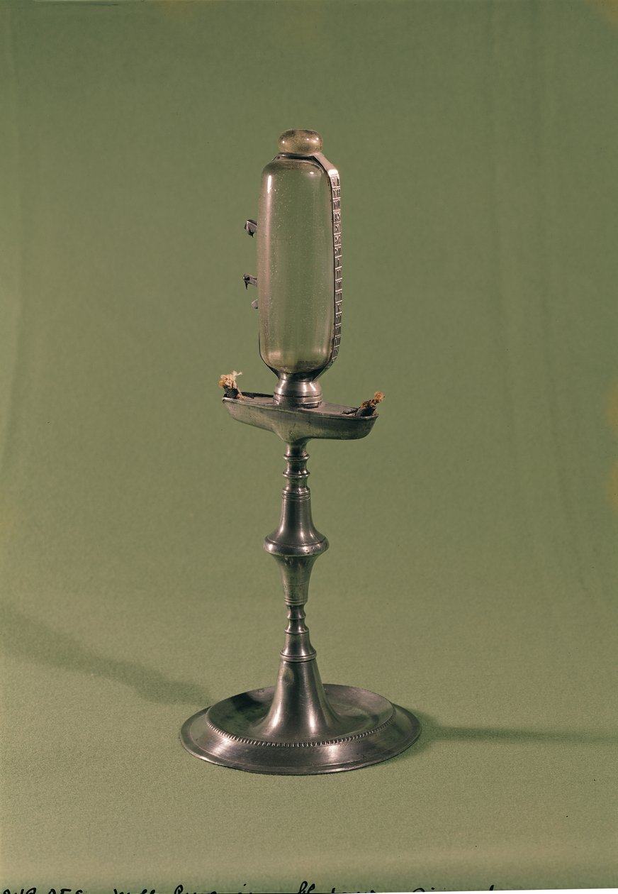 Lampe horaire, 1677 - French School