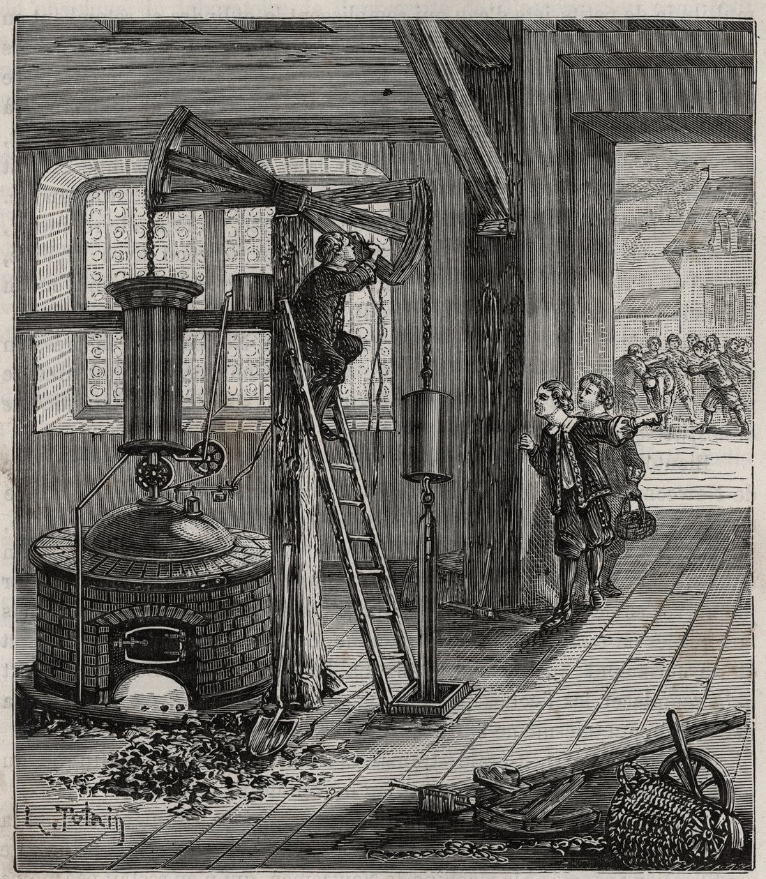 Humphrey Potter, chargé d