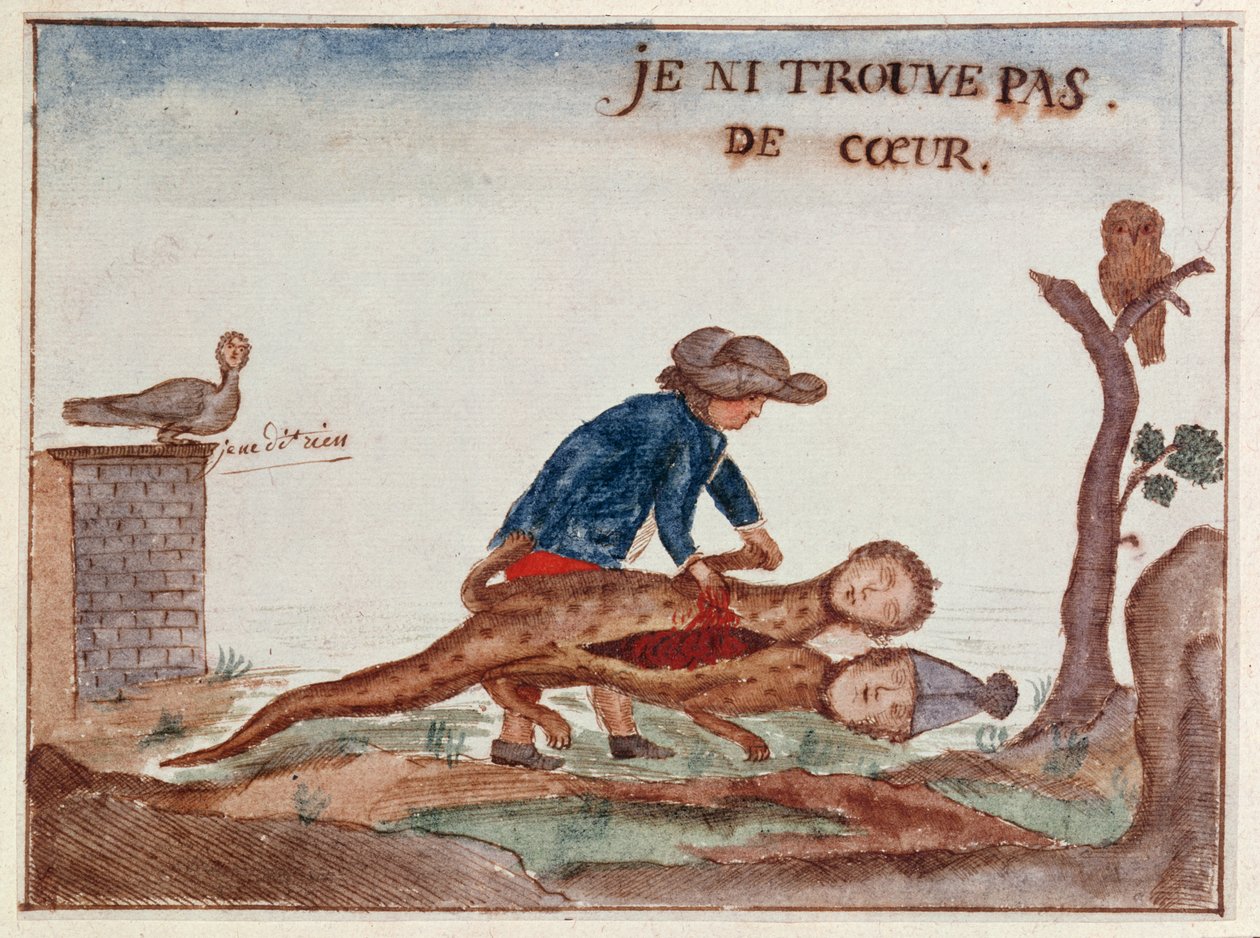 Je ne trouve aucun cœur, 1789 - French School