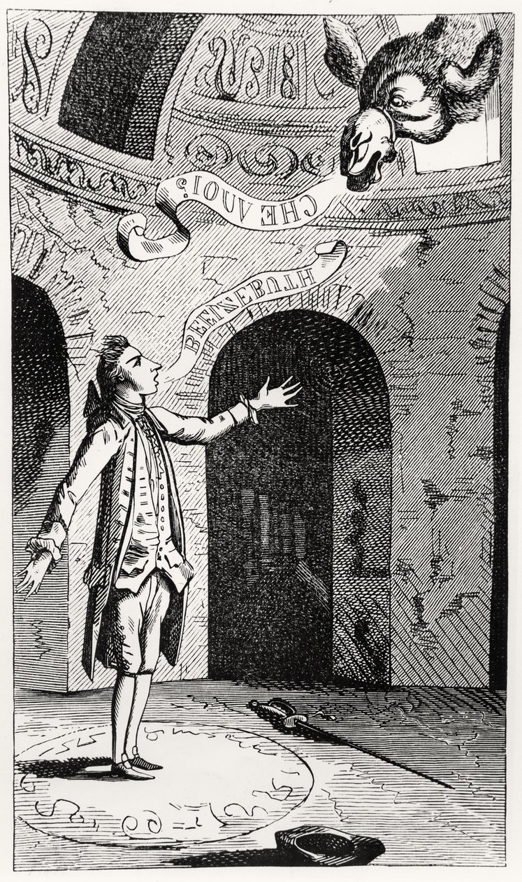 Illustration pour Le Diable Amoureux - French School