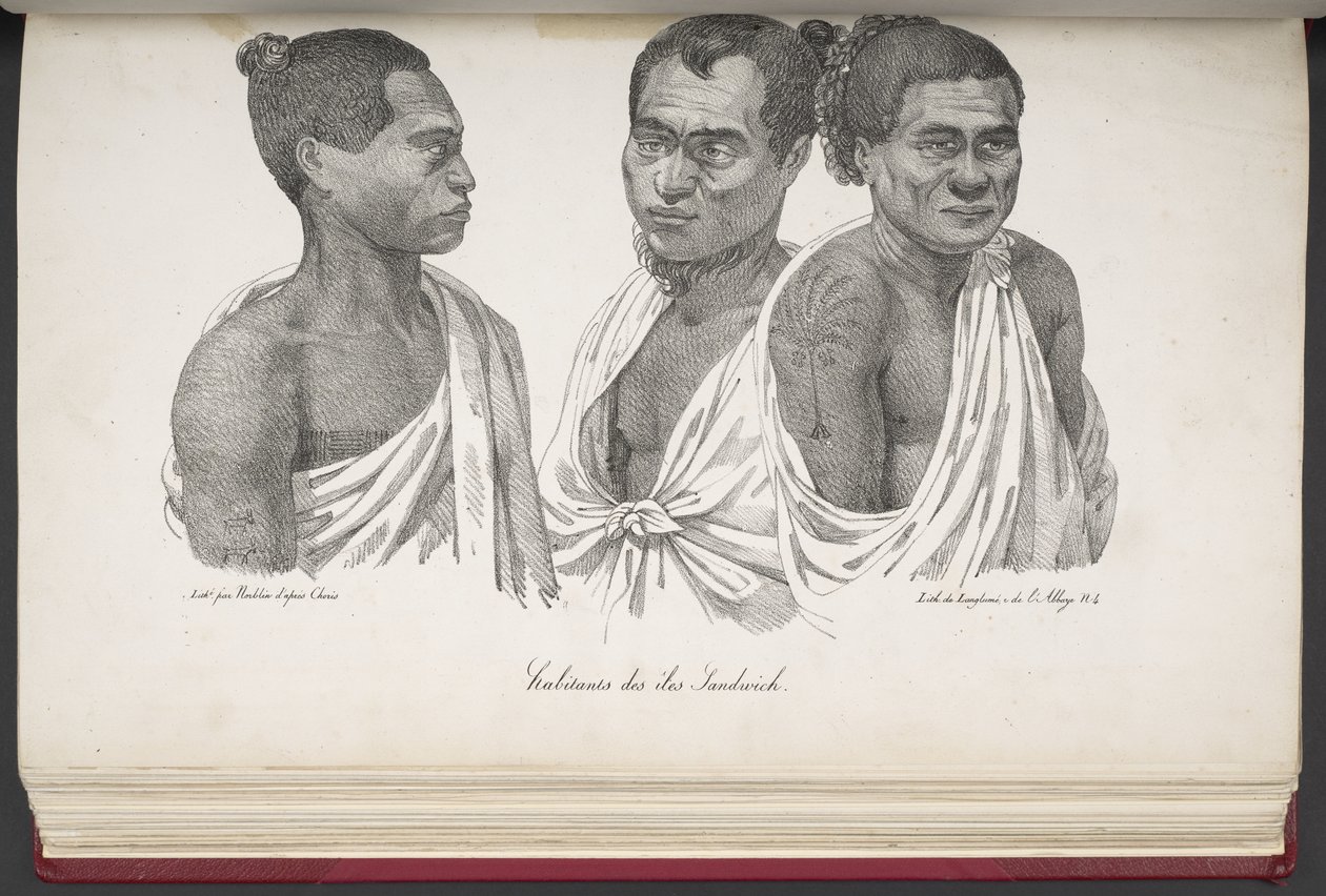 Habitants des îles Sandwich, de 