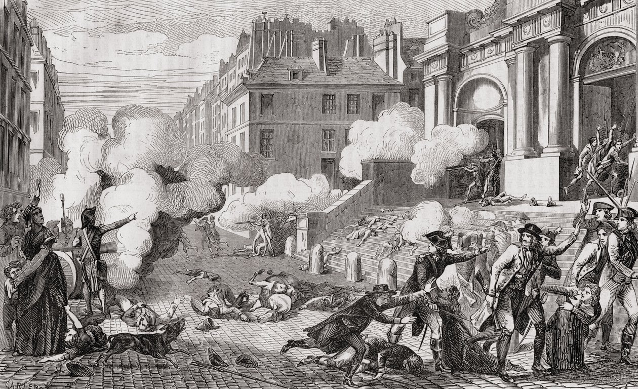 Insurrection du jour du 13 Vendémiaire, An IV, 5 octobre 1795, de 