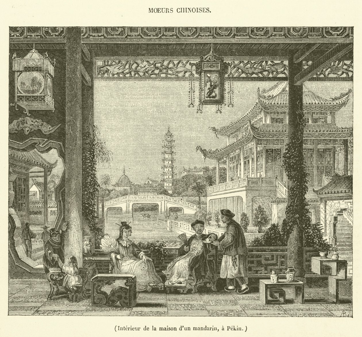 Interieur de la maison d