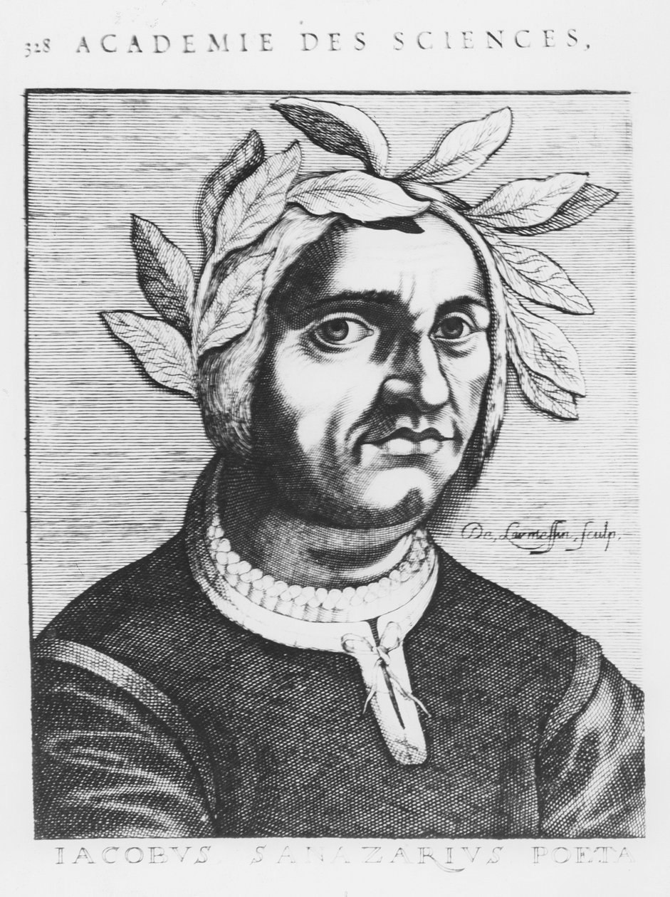 Jacopo Sannazaro (gravure) - French School