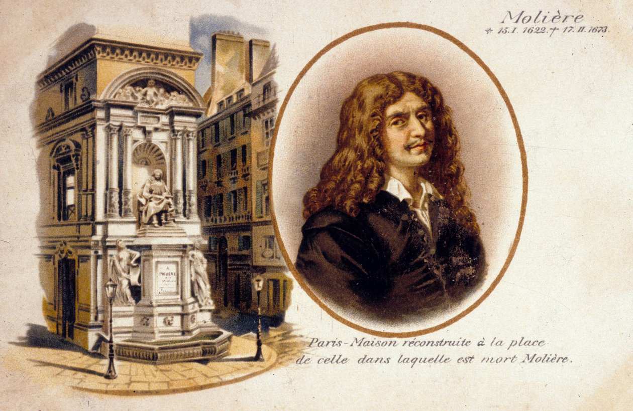 Jean-Baptiste Poquelin, alias Molière - French School