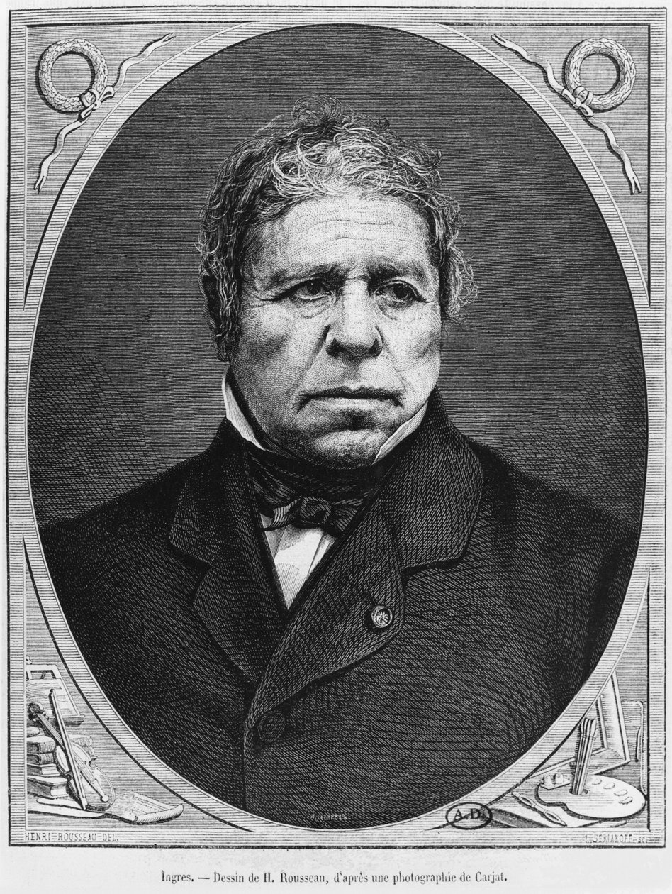 Jean Auguste Dominique Ingres (1780-1867) d